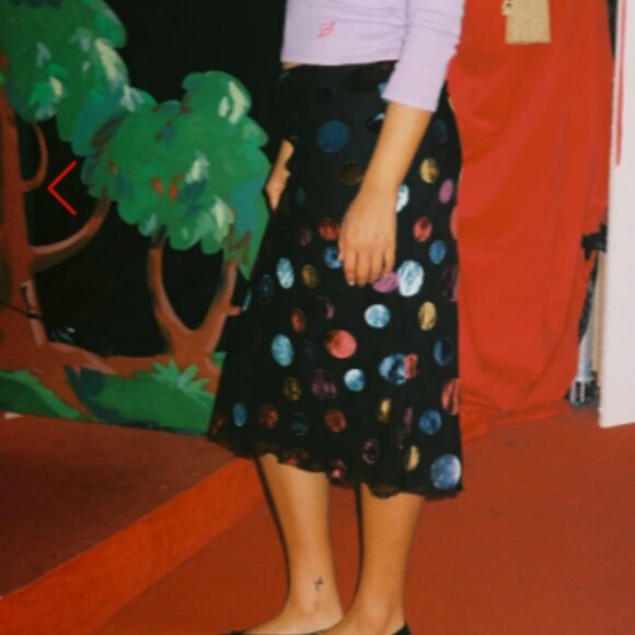 Sandy Midi Skirt Lisa Says Gah - Party Dot - SMALL only - Picture 4 of 4